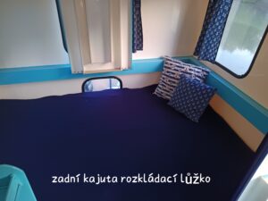záď rozkládací lůžko